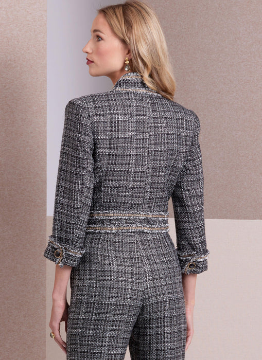 Patron Vogue - Pantalon, Veste Patron Vogue 