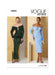 Patron Vogue - Robe Patron Vogue 