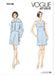 Patron Vogue - Robe, Veste Patron Vogue 