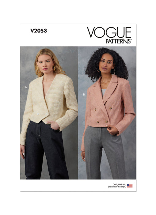 Patron Vogue - Veste Patron Vogue 