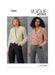 Patron Vogue - Veste Patron Vogue 