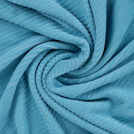 Pico Terry Corduroy Aqua Tissus Quality Textiles 