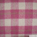 Plaid Brushed Coat Roses Tissus Katia 