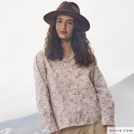 Popeline de coton imprime Tissus Katia 