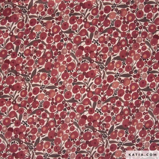 Poplin Wild Fruits Tissus Katia 