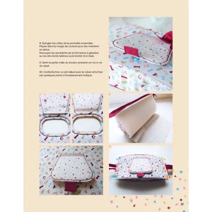 PREMIER TROUSSEAU DE BEBE A COUDRE - UN PETIT BOUT DE FIL Livre Les éditions de saxe 