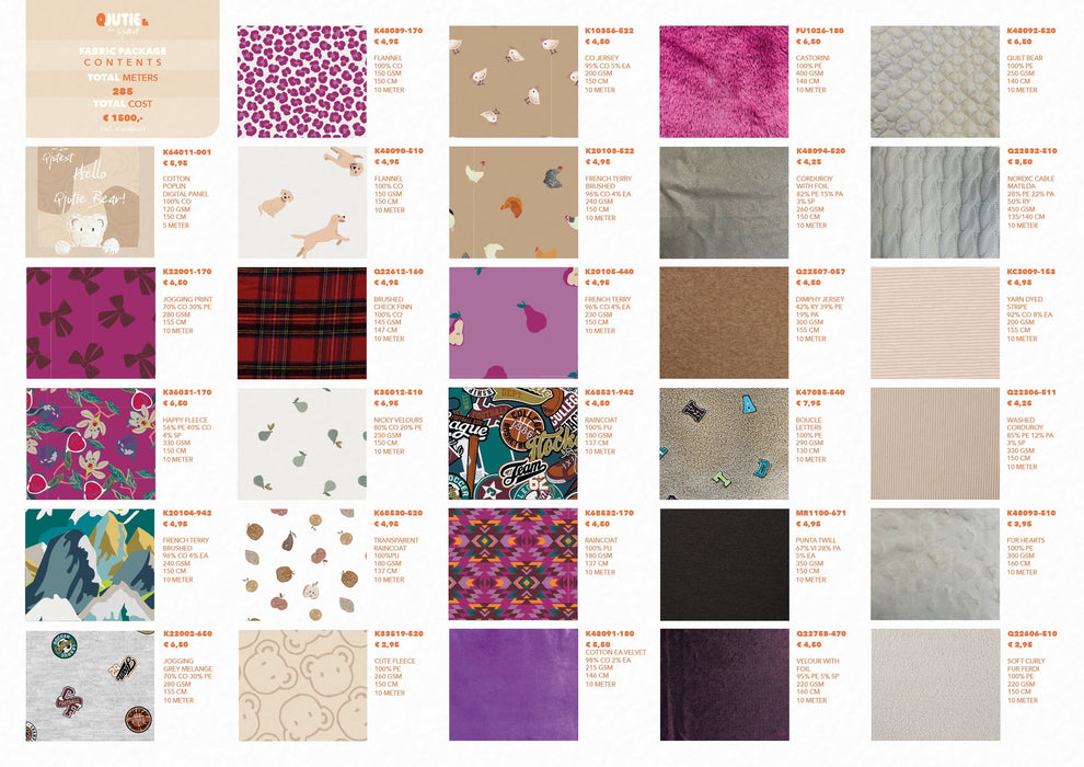 QJUTIE & THE QJUTEST Livre Quality Textiles 