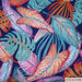 Rayon Print Voile Tortoise Leaves Tissus Katia 