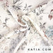 Rayon Satin Orient Express Flowers Tissus Katia 