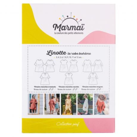 Robe bohème linotte - Maimaï Patron Marmaï 