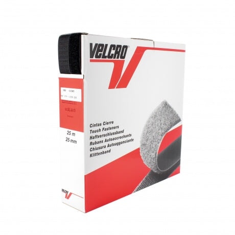 Ruban de la marque Velcro® 25mm noir Rubanerie Velcro 