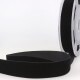 Ruban velours Taille 38mm Rubanerie Stéphanoise 14 - Noir 