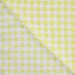 Seersucker Check Soft Yellow Tissus Quality Textiles 