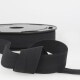 Sergé de coton 11mm Rubanerie Stéphanoise 14 - Noir 