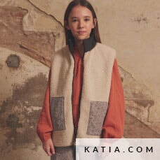 SHERPA FABRIC Cream Tissus Katia 