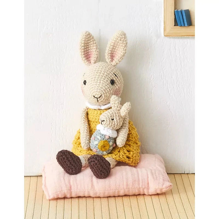 TENDRES FAMILLES AU CROCHET 6 FAMILLES D'ANIMAUX & LEURS ACCESSOIRES Livre Les éditions de saxe 