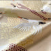Tissu Japonais - Grues et Pins sur Beige Naturel - NAKA FABRICS Tissus Naka Fabrics 