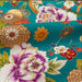 Tissu Japonais - Jardin Turquoise - NAKA FABRICS Tissus Naka Fabrics 
