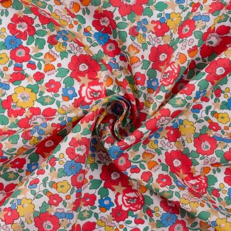 Tissu Liberty Fabrics Tana Lawn® Christmas betsy Tissus Liberty Fabrics 