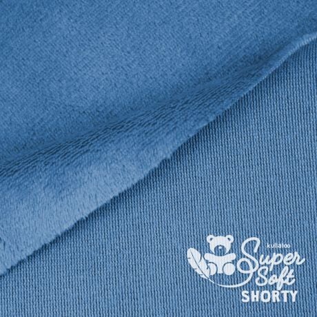 Tissu peluche Kullaloo shorty 1.5 mm Bleu Tissus Kullaloo 
