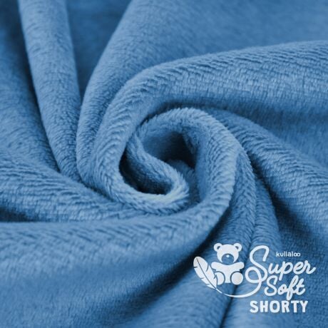 Tissu peluche Kullaloo shorty 1.5 mm Bleu Tissus Kullaloo 
