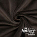 Tissu peluche Kullaloo shorty 1.5 mm Chocolat Tissus Kullaloo 
