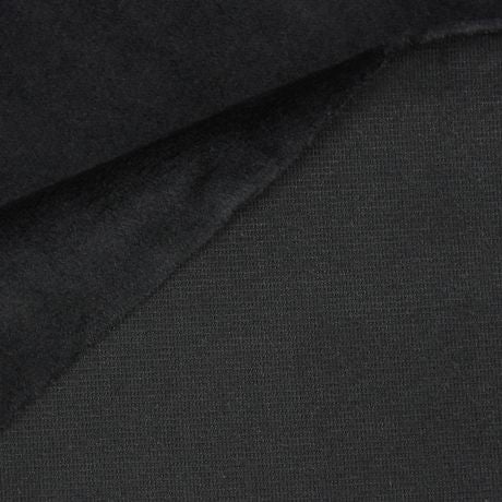 Tissu peluche Kullaloo shorty 1.5 mm Noir Tissus Kullaloo 
