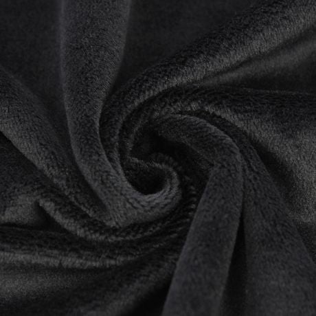 Tissu peluche Kullaloo shorty 1.5 mm Noir Tissus Kullaloo 