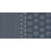 TISSU SASHIKO IMPRIME - Indigo Broderie Olympus 