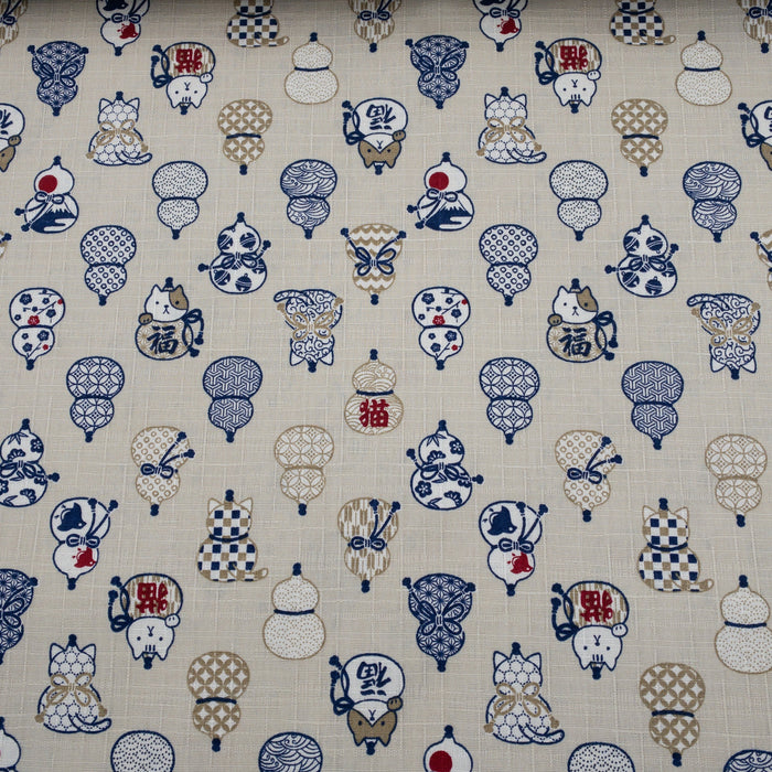 Tissu Seven Islands - Japonais Tissus Seven Islands 
