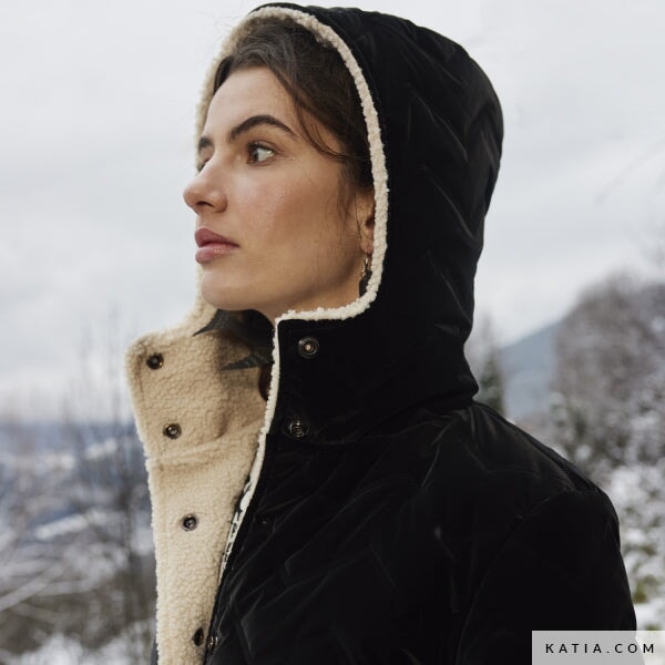 Tissu Techno Peachskin Matelassé Tissus Katia 