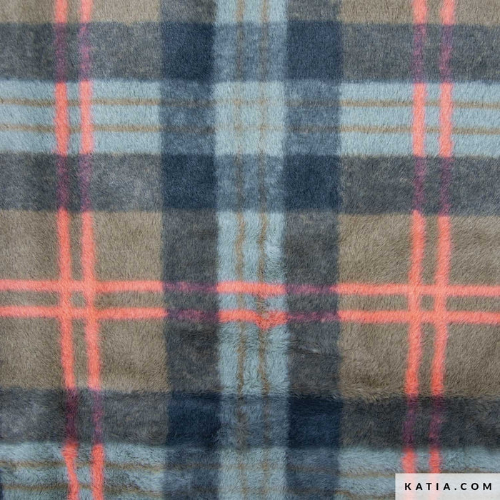 Tissu Vegan Fur Print Tissus Katia 