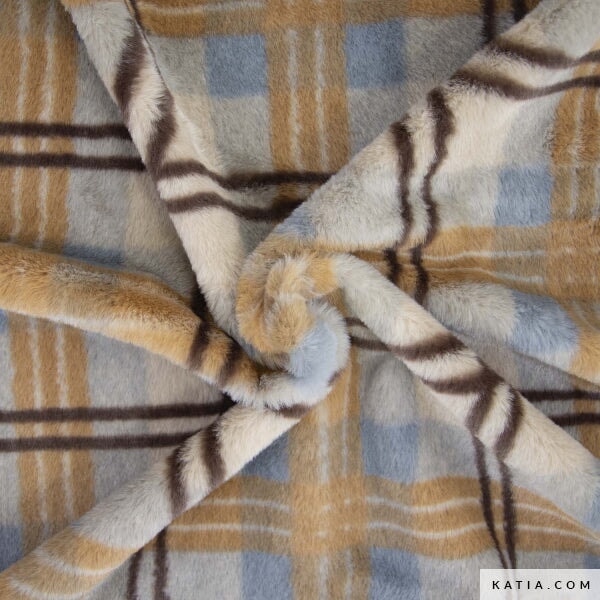 Tissu Vegan Fur Print Tissus Katia 