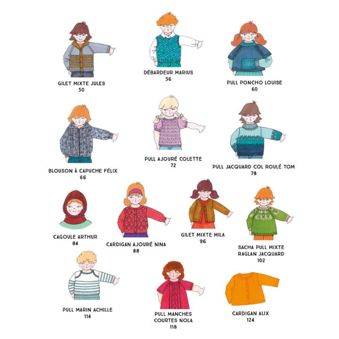 TRICOTER POUR LES ENFANTS - 20 JOLIS MODELES POUR FILLES ET GARCONS Livre Éditions marie claire 