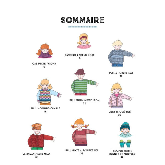 TRICOTER POUR LES ENFANTS - 20 JOLIS MODELES POUR FILLES ET GARCONS Livre Éditions marie claire 