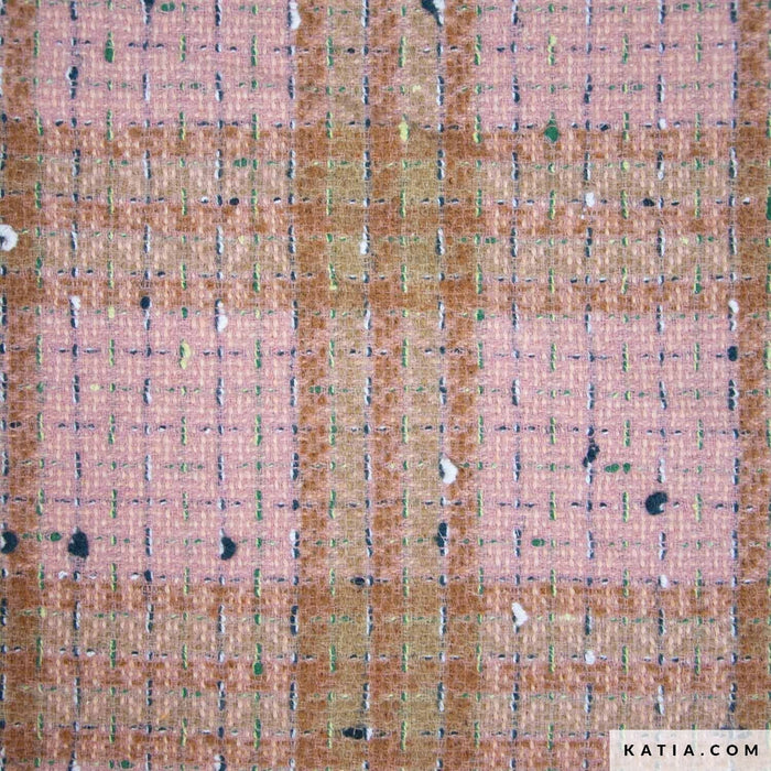 Tweed Coat Fabric Travel Tweed Tissus Katia 