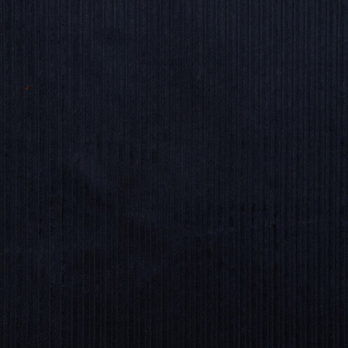 Velour grosse côte - Bleu marine Tissus VERACHTERT 