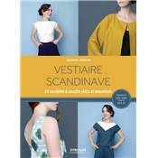 VESTIAIRE SCANDINAVE - 24 MODELES A COUDRE Livre Eyrolles 