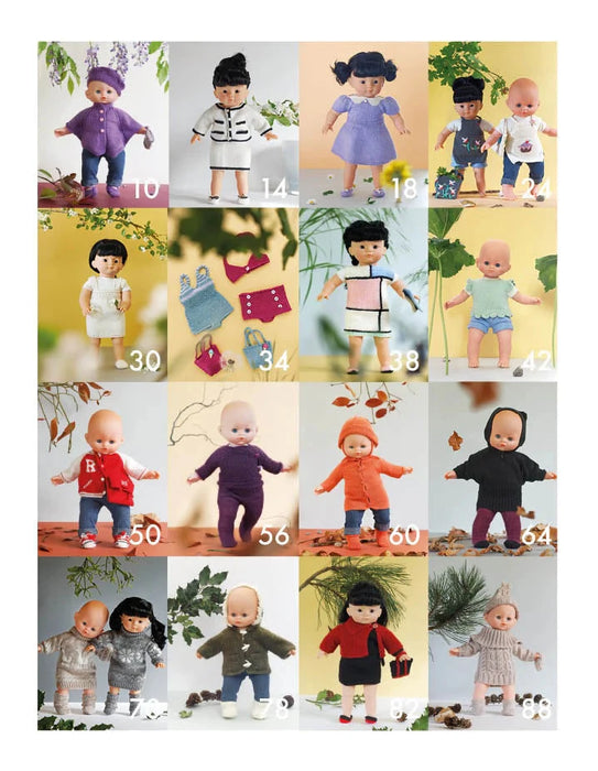 VETEMENTS DE POUPONS A TRICOTER VOL 2 Livre Un dimanche après midi 