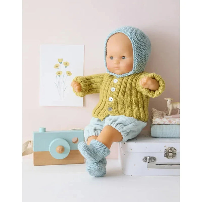 Uteruik Bonnets et écharpes tricotés pour poupée de 46 cm (18 Pouces), Accessoires de déguisement Bleu américain décontracté Uteruik Bonnets et écharpes tricotés pour poupée de 46 cm (18 Pouces), Accessoires de déguisement Bleu américain décontracté