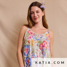 Viscose Print Amazonia Butterfly Tissus Katia 