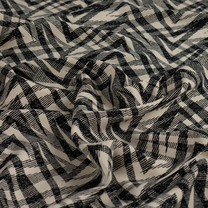 Viscose Twill Imprimée Tissus Quality Textiles 