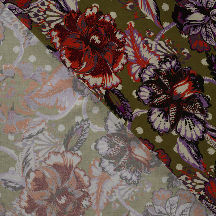 Viscose Twill Imprimée Tissus Quality Textiles 
