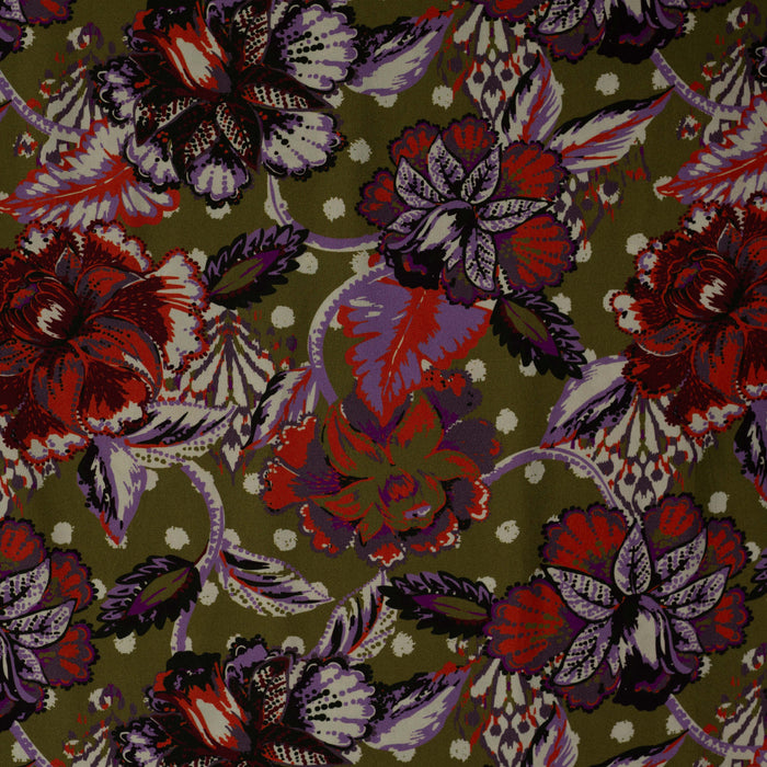 Viscose Twill Imprimée Tissus Quality Textiles 