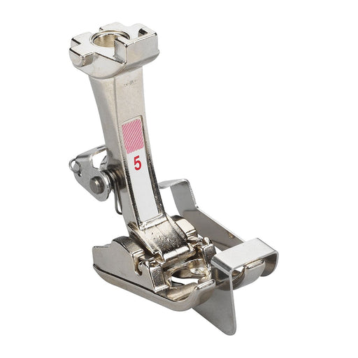 Accessoire machine à coudre - Ourlets et surpiqûres - Pied pour points invisibles # 5 - Bernina Machine Bernina 5 B à F* Voir liste de compatibilités 