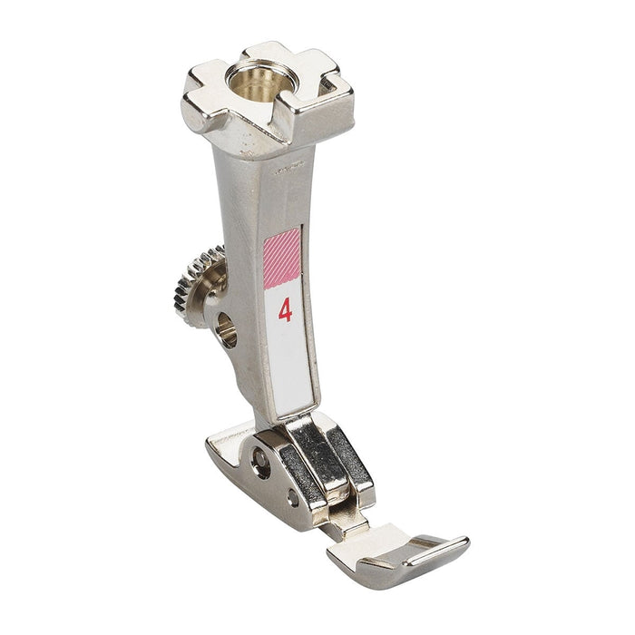 Accessoire machine à coudre - Pied pour fermeture à glissière # 4 / 4D - Bernina Machine Bernina 4 B à F* Voir liste de compatibilités 
