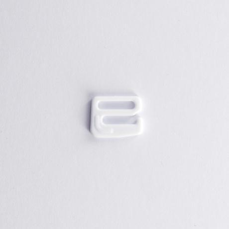 Agrafe soutien-gorge taille 15 mm couleur blanc Mercerie 3b com 