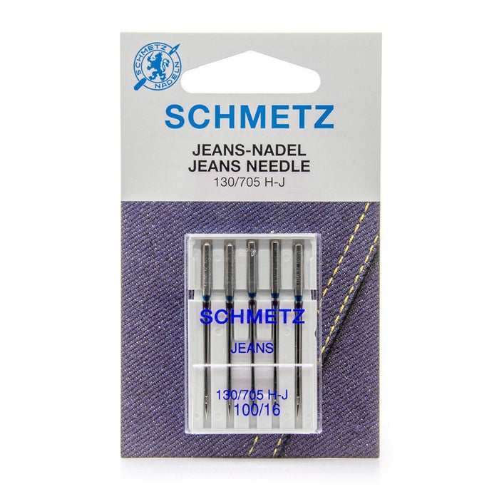 Aiguille machine - Talon plat - Jeans n°90/14 à n°110/18 - Schmetz Mercerie Schmetz 100/16 