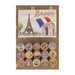 Boîte de 15 bobines en bois miniatures étiquetées - Sajou Mercerie Sajou 