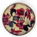 Bouton 2 trous - Coco laqué motif floral - Taille 20 , 25 et 30mm Ref. B1344 Bouton Belly Button 20mm D 